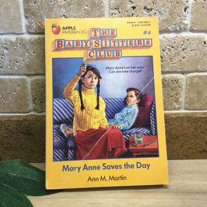 Vintage Babysitter's Club #4 - Mary Anne Saves the Day